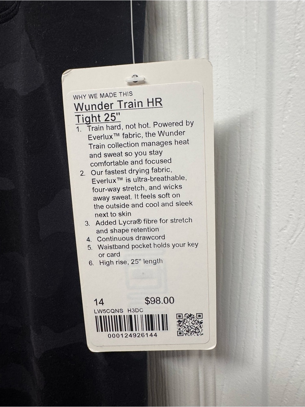 Wonder Train High Rise Tight 25” - Picture 5 of 7